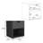 19.7" H Nightstand End Table With Open Shelf, Nightstand