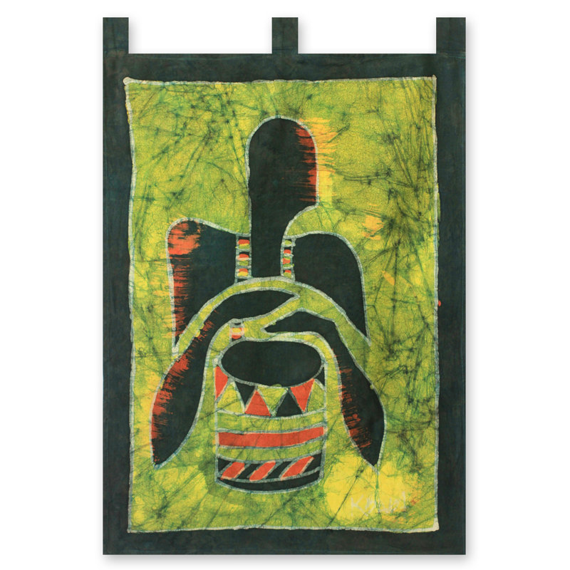 Tapisseriee batik tambour africain