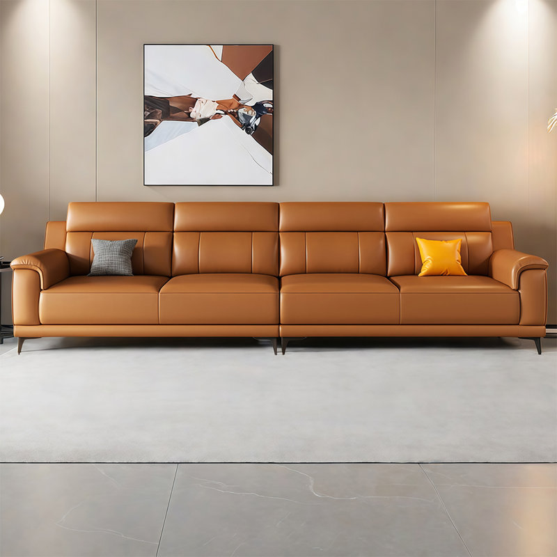 Canapé italien luxueux et simple, H 36,22 po x l 122,00 po x P 36,22 po