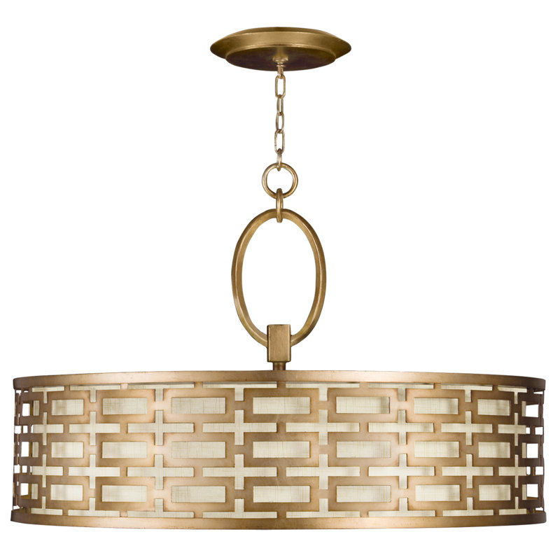 Allegretto 5 - Light Chandelier, Gold Leaf