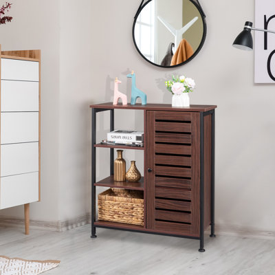 Apria Steel 1 - Door Rectangle Accent Cabinet