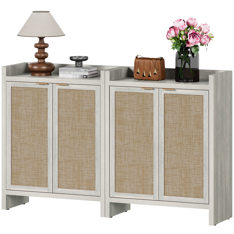 24 Pair Shoe Storage Cabinet, Gray