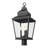 Raphael 28 inch Sand Black 3 Light Outdoor Post Mount Fixture