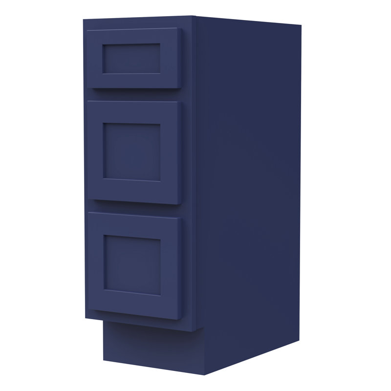 Base de meuble-lavabo 12 po seulement, Bleu