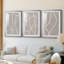 ABSTRACT Series DLxxxi - Impression sur mesure de qualité supérieure avec mat - 3 pièces-2006889143