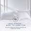 Luxurious Hotel Snuggledown Signature Goose Feather & Down Medium Support Back Sleeper Cotton Cover Pillow
