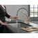 Foundry Pull Down Single Handle Kitchen Faucet with  Soap Dispenser