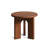 Retro Wanlut Solid Wood Round Coffee Table