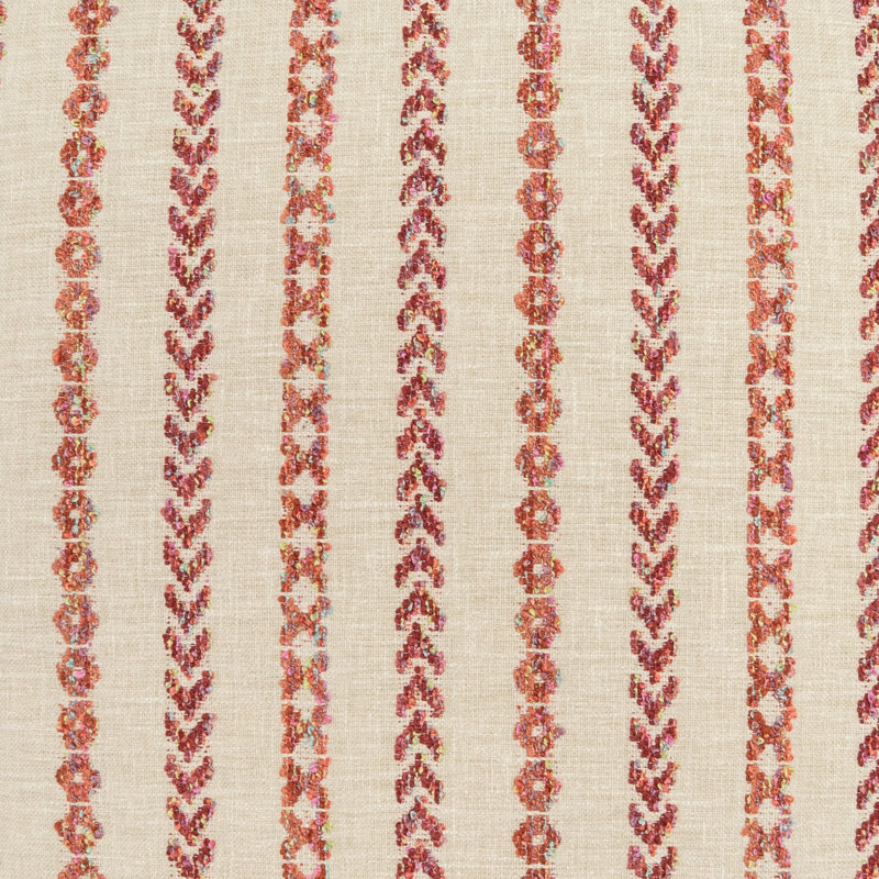 Levan Square Pillow Cover & Insert, Garnet, Square 22"
