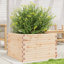 2 Wood Planter-100491942-100491948