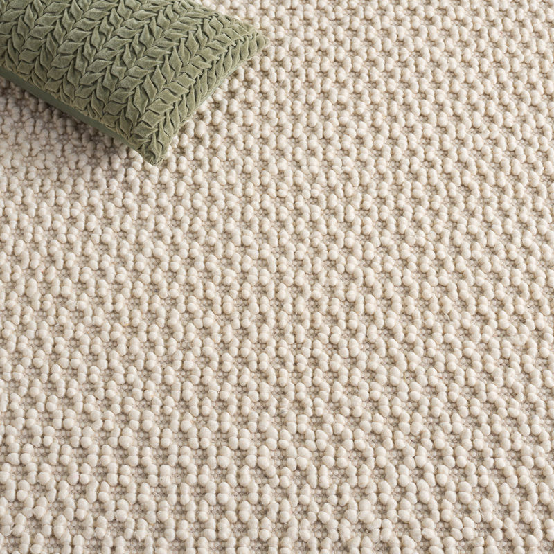 Natura Hand Woven Wool; Cotton; Recycled P.E.T Geometric Indoor Rug, Rectangle 8' x 10'