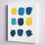 Banko «Lemon & Indigo I», reproduction d'impression sur toile-2069982812-2068819861