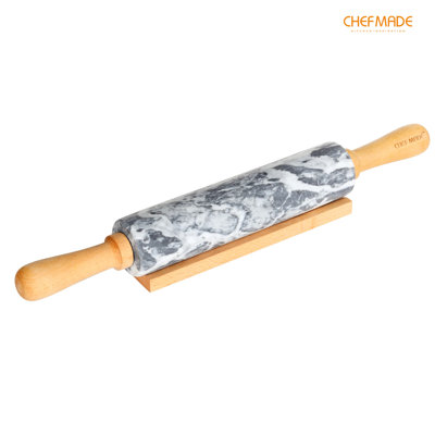 CHEFMADE 18 Inch Marble Rolling Pin