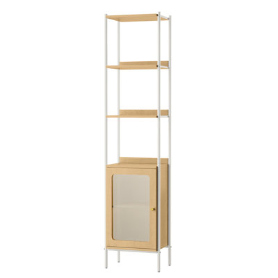 Barnet 40cm W Steel Etagere Bookcase