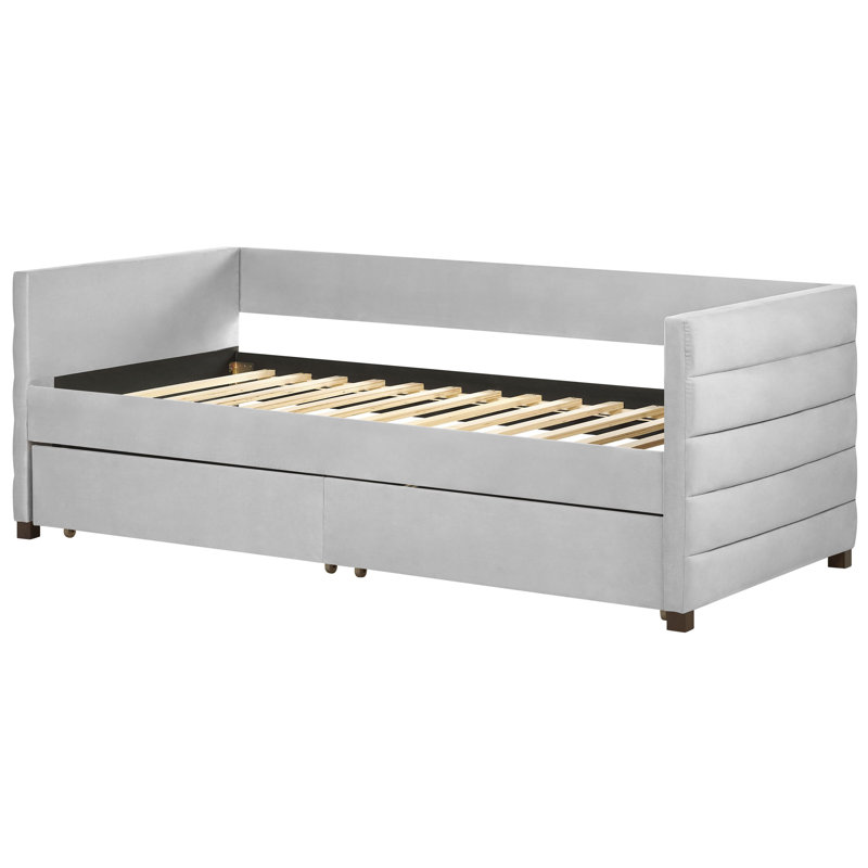 Aaraya Upholstered Daybed, Gray