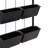 3-Tier Wall Planter with 6 Pots, Hanging Plant Holder-121790996