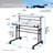Techni Mobili Rolling Writing Desk With Height Adjustable Desktop And Moveable Shelf-179714960