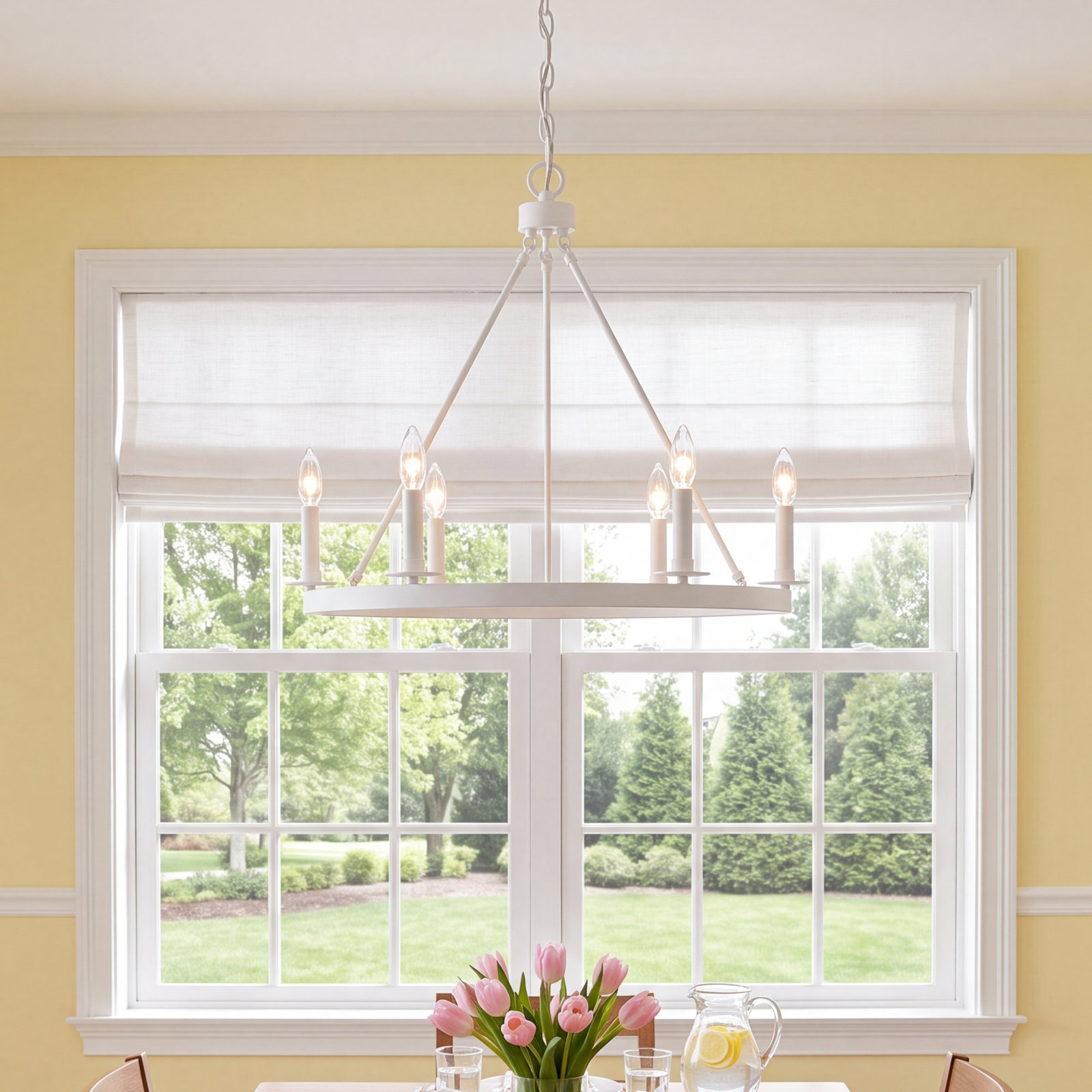 Edise 6 - Light Dimmable Chandelier