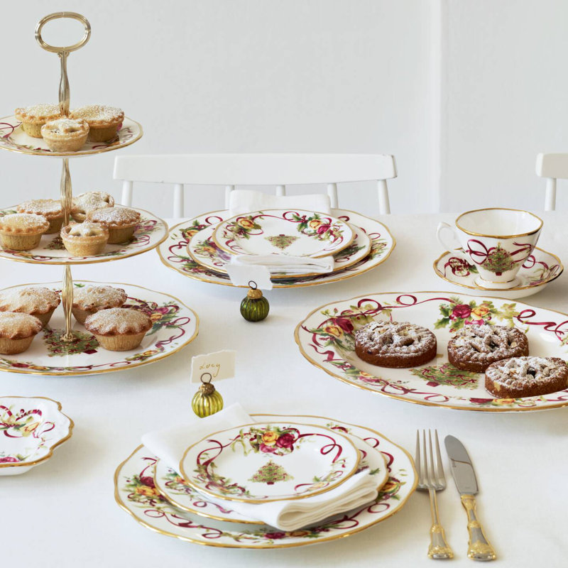 Old Country Roses Royal Albert 20 Piece Flatware Set, Service for 4
