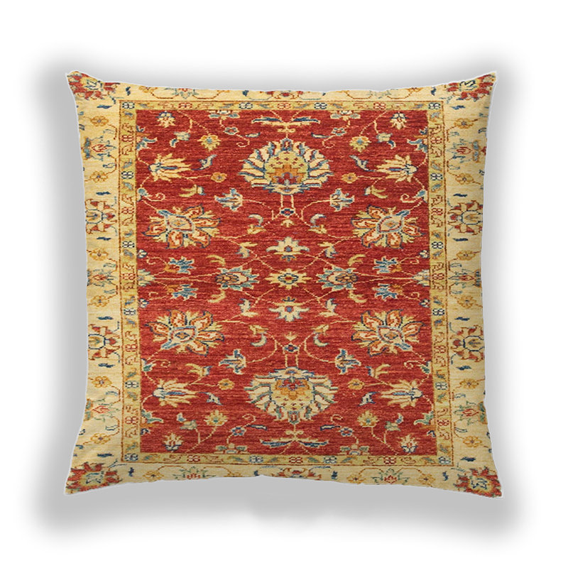 Coussin décoratif abstrait 2500, Microsuède