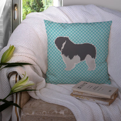 Coussin intérieur/extérieur Polish Lowland Sheepdog
