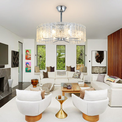 28.5" Modern Smart Energy-Saving Ceiling Fan Light