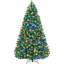 Arbre de Noël en épinette artificielle facile à installer Jaidalynn - support inclus-994579163-992562497