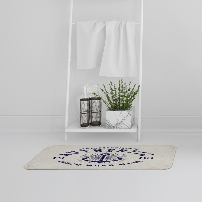 Zoey Memory Foam Non-Slip Bath Rug