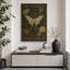 «Chase the Fireflies Celestial Moth», reproduction d'art sur toile encadrée-134328549-134328555
