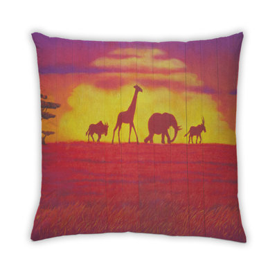 Coussin décoratif animaux Elephant 2