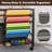 Printer Stand With File Holder Organizer, Printer Cart With Adjustable Height Shelf And Wheels-115698666-115698667