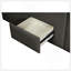 Grand lit multifonctionnel intelligent avec haut-parleurs de massage, de rangement et Bluetooth en gris