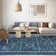 Basima Washable Floral Indoor Rug