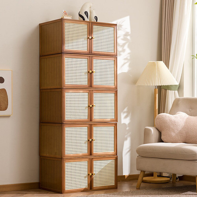 2 -Door Storage Cabinet, Beige-2 doors
