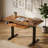 Lilja Electric Standing Desk with Keyboard Tray-521317853-473560488