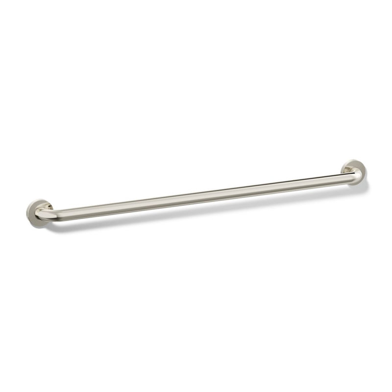 Contemporary Grab Bar, 36"W, Vibrant Polished Nickel