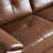 Brown Genuine Leather Standard Sofa cushion Loveseat-821788836