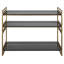 Thasin 40.25'' W Glass Console Table