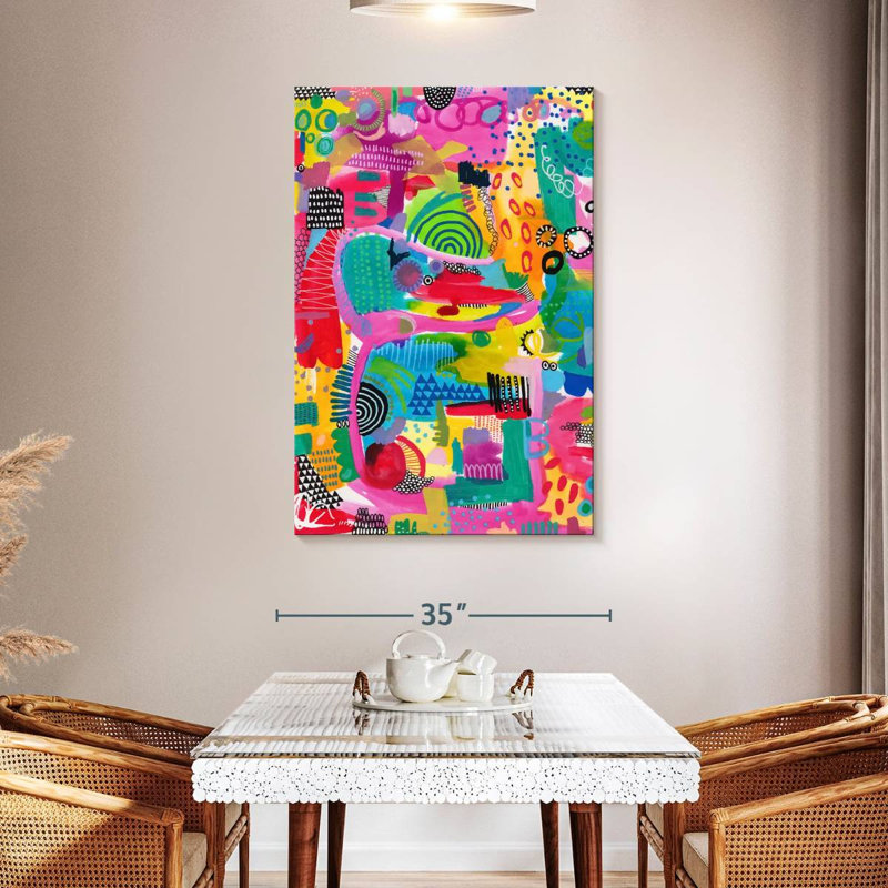 Avery Bubblegum Crush, 48" H x 32" W