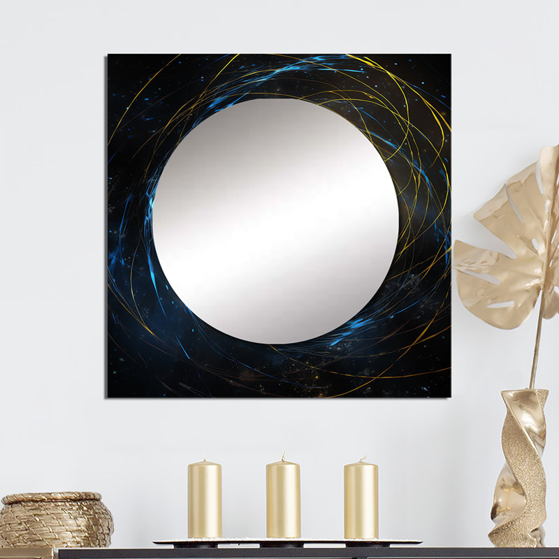Nanie - Miroir décoratif carré pour chambre, 36 po x 36 po