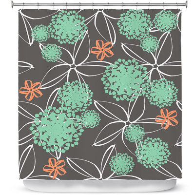 Floral Shower Curtain