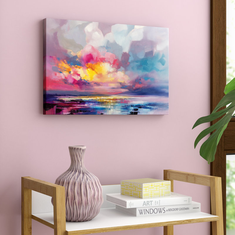 Déplacement par Scott Naismith - reproduction d'art sur toile tendue, H 18 po x l 26 po x p 1,5 po