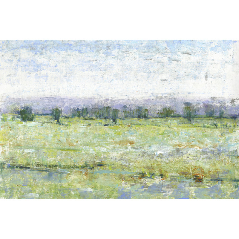 «Mountain Impressions I» par Timothy O 'Toole - peinture sur toile tendue, H 32 po x l 48 po