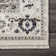 Uriegas Performance Medallion Fringed Beige/Gray/Brown Rug