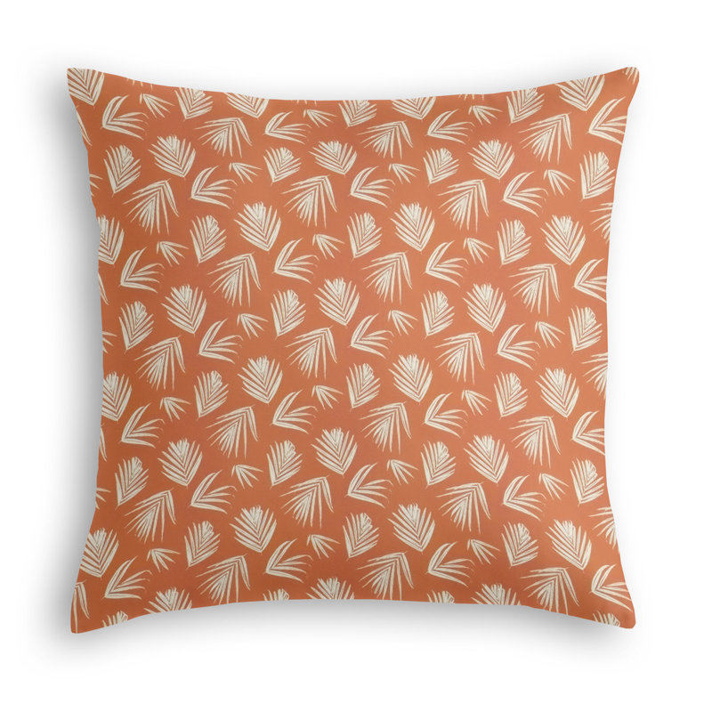 Housse et insert de coussin décoratif carré en polyester Macbeth, 20 po x 20 po, Fiesta