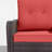 Rocking Swivel All-Weather Rattan Patio Chair With Cushions-1145780279