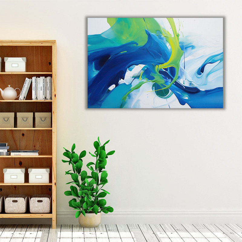 " Marine Drama ", 20'' H x 30'' W