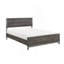 Mobilier de chambre à coucher moderne et élégant 1pc beau lit brunâtre-114208365
