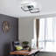 Dual Square 2-Light 69cm LED Ceiling Light