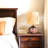 15’’ Handcrafted Leopard-Print Glass Table Lamp with Natural Raffia Shade